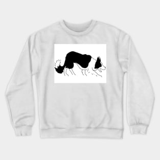 Border collie Crewneck Sweatshirt